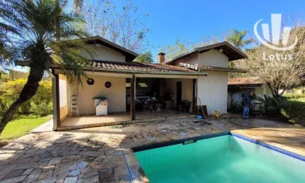 Chácara com 4 dormitórios à venda, 1800 m² - chácaras long island - jaguariúna/sp