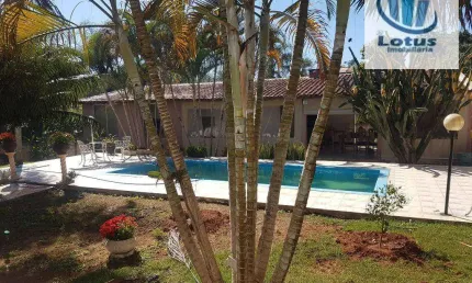 Chácara com 5 dormitórios à venda, 1182 m² por r$ 1.600.000,00 - condomínio ana helena - jaguariúna/sp