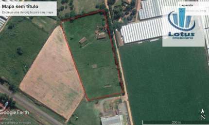 Área à venda, 30000 m² por R$ 3.500.000,00 - Secção A - Holambra/SP