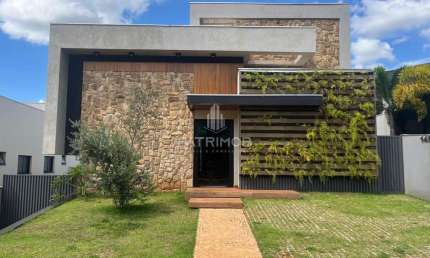 Casa térrea Alto Padrão' c/ 318m²,  em Alphaville 3 - Ribeirão Preto, SP