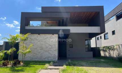 Casa térrea c/ 253,34m² ''Alto Padrão'' em Alphaville 1 - Ribeirão Preto