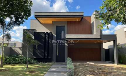 Casa térrea 262,14m² com 04 Suítes ''Alto Padrão'' em Alphaville 1 - Ribeirão Preto