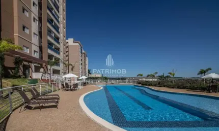 Apartamento 72m², 2 quartos sendo 1 suíte c/ lazer completo em Bonfim Paulista