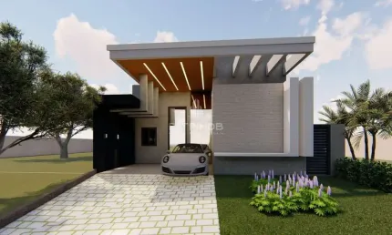 Casa 150m² 03 Dormitórios com Suíte + Piscina - em Residencial Quinta da Mata 1