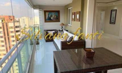 Apartamento à venda no Morumbi 119m² 3 suítes Semi Mobiliado