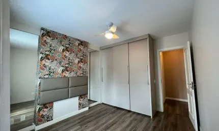 Excelente apartamento no centro da cidade com 1 quarto em condomínio completo.