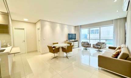 Apartamento com 2 dormitórios para alugar, 100 m² por R$ 10.000,00/mês - Aparecida - Santos/SP