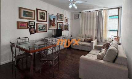 Apartamento com 2 dormitórios à venda, 98 m² por R$ 750.000,00 - Aparecida - Santos/SP