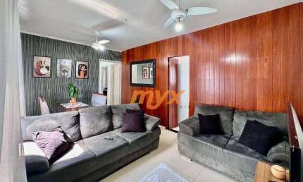 Apartamento com 3 dormitórios à venda, 93 m² por R$ 420.000,00 - Aparecida - Santos/SP