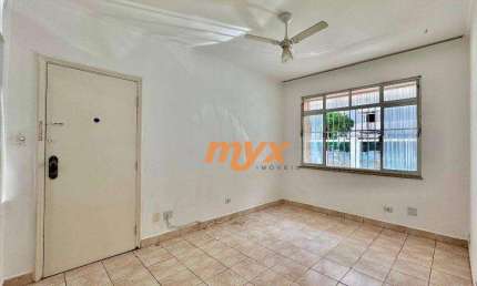Apartamento com 2 dormitórios, 76 m² - venda por R$ 400.000,00 ou aluguel por R$ 3.000,00/mês - Boqueirão - Santos/SP