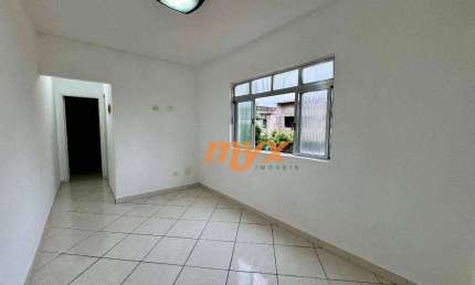 Apartamento com 1 dormitório, 39 m² - venda por R$ 190.000,00 ou aluguel por R$ 2.005,00/mês - Vila Cascatinha - São Vicente/SP