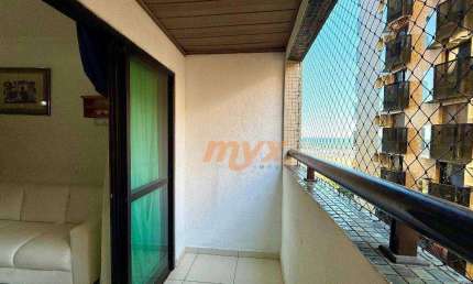 Apartamento com 2 dormitórios para alugar, 75 m² - Pompéia - Santos/SP