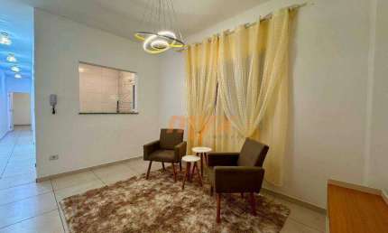 Apartamento com 2 dormitórios à venda, 58 m² por R$ 299.000,00 - Vila Voturuá - São Vicente/SP