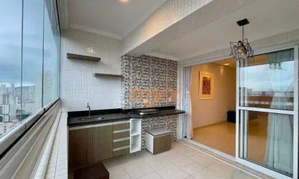 Apartamento com 2 dormitórios para alugar, 88 m² por R$ 4.800,00/mês - Vila Belmiro - Santos/SP