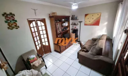 Sobrado com 2 dormitórios à venda, 70 m² por R$ 399.000,00 - Vila Matias - Santos/SP