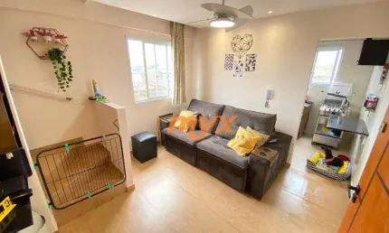 Apartamento com 2 dormitórios à venda, 42 m² por R$ 190.000,00 - Parque São Vicente - São Vicente/SP