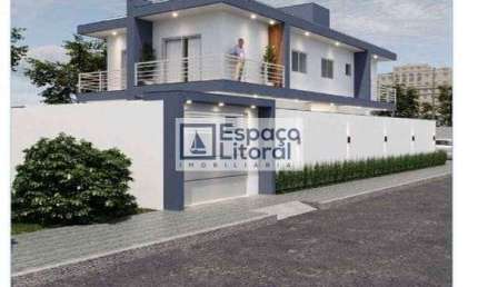 Sobrado com 3 dormitórios à venda, 120 m² por R$ 550.000 - Balneário Recanto Do Sol - Caraguatatuba
