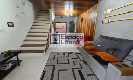 Sobrado à venda, 90 m² por r$ 480.000,00 - pontal de santa marina - caraguatatuba/sp