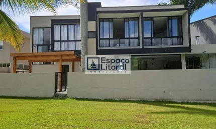 Sobrado com 4 Suítes à venda, 220 m² por R$ 2.400.000,00 - Massaguaçu - Caraguatatuba/SP