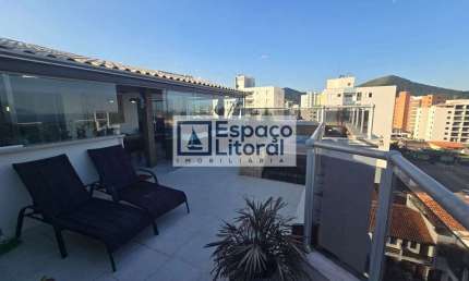 Apartamento Duplex com 4 dormitórios à venda, 277 m² por R$ 1.800.000,00 - Martim de Sá - Caraguata