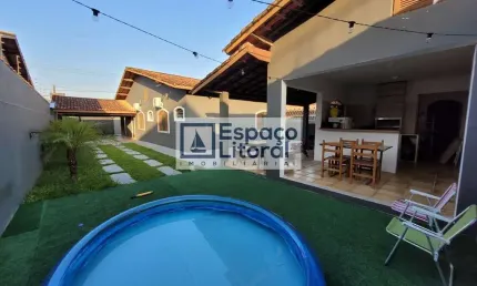 Casa com 3 quartos para alugar no Prainha, Caraguatatuba 