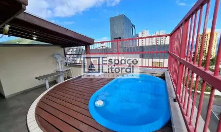 Cobertura com 3 dormitórios à venda, 173 m² por R$ 990.000,00 - Martim de Sá - Caraguatatuba/SP
