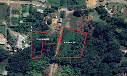 ÁREAS DE TERRENO RURAL À PARTIR 1.000,00M² POR R$ 100.000,00 A 9 KM DO CENTRO DE ARAUCÁRIA E A 800METROS DO ASFALTO