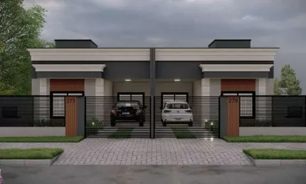 LANÇAMENTO NO JD. D ROSA, LOCALIZAÇÃO PRIVILEGIADA! CASAS DE 82M² COM 3 QUARTOS(1 SUITE) APENAS R$ 550.000,00. 03 QUARTOS( 1 SUÍTE) SALA DE ESTAR E JANTAR COZINHA BANHEIRO SOCIAL ÁREA DE SERVIÇO JARDI