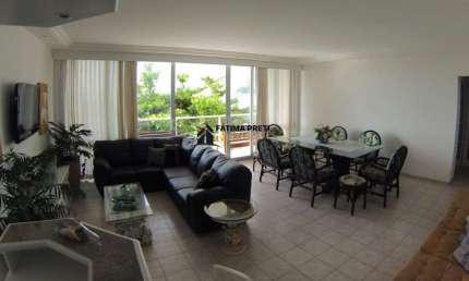 Apartamento para Venda em Guarujá, Pitangueiras, 5 dormitórios, 1 suíte, 3 banheiros, 2 vagas