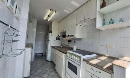 Apartamento para Venda em Guarujá, Pitangueiras, 3 dormitórios, 1 suíte, 1 banheiro, 1 vaga