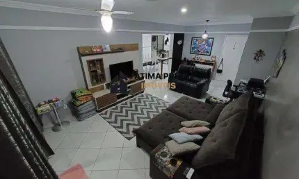 Apartamento para Venda em Guarujá, Enseada, 3 dormitórios, 1 suíte, 3 banheiros, 1 vaga