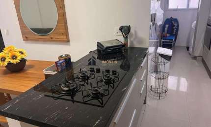 Apartamento para Venda em Guarujá, Pitangueiras, 2 dormitórios, 1 suíte, 1 banheiro, 2 vagas