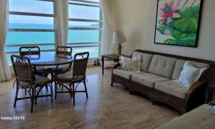 Apartamento para Temporada em Guarujá, Pitangueiras, 4 dormitórios, 2 suítes, 4 banheiros, 1 vaga