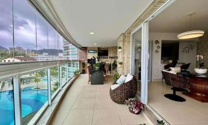 Apartamento para Venda em Guarujá, Enseada, 4 dormitórios, 2 suítes, 4 banheiros, 2 vagas