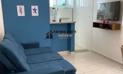 Apartamento para Venda em Guarujá, Pitangueiras, 2 dormitórios, 1 banheiro