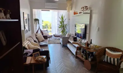 Apartamento para venda em guarujá, tombo, 3 dormitórios, 2 suítes, 2 banheiros, 1 vaga