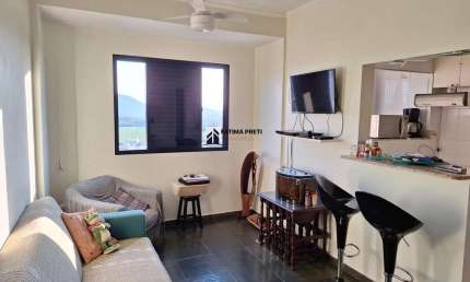 Apartamento com 1 quarto à venda na Avenida Praxedes Pinto de Abreu, Jardim Astúrias, Guarujá