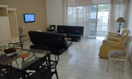4 dormitórios sendo 2 suítes 1 vaga vista parcial para o mar