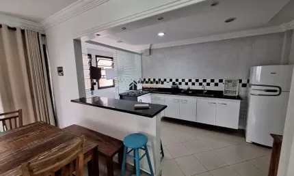 Apartamento para Venda em Guarujá, Tombo, 1 dormitório, 1 banheiro, 1 vaga