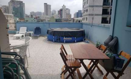 Cobertura com 3 quartos à venda na Rua Eugênio Amado, Tombo, Guarujá