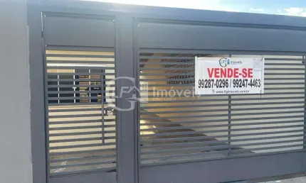 Casa à venda em Campo Grande-MS, Jardim Bonança: 3 quartos, 2 salas, 1 banheiro, 3 vagas de garagem, 130m² de área.