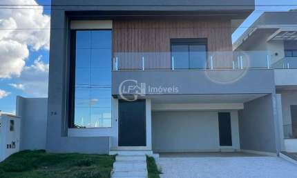 Casa em Condomínio à Venda em Campo Grande-MS - Residencial Damha III: 3 Quartos, 3 Suítes, 3 Salas, 5 Banheiros, 6 Vagas, 280m².
