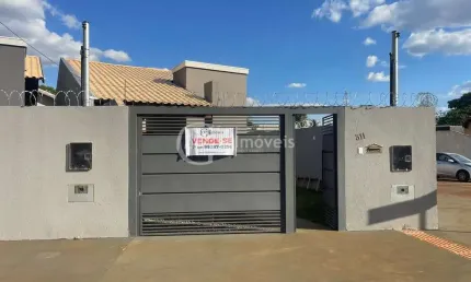 Imperdível oportunidade! Casa à venda em Campo Grande-MS, Vila Nova Campo Grande. 2 quartos, 2 salas, 2 banheiros, 2 vagas.