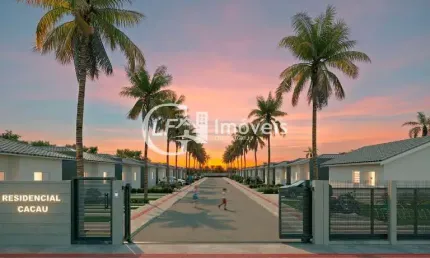 Casa em Condomínio à Venda em Campo Grande-MS - Jardim Tarumã  2 Quartos, 1 Banheiro, 1 Vaga de Garagem  42m² de Área