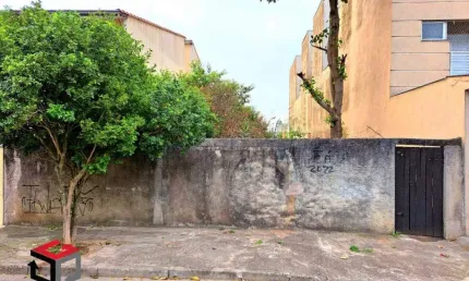 Terreno à venda na Rua Tunísia, 41, Parque Oratório, Santo André