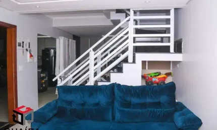 Sobrado 83 m² localizado no bairro cecília maria santo andré - sp