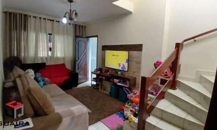 Sobrado à venda 4 quartos 1 suíte 3 vagas Cristiane - Santo André - SP