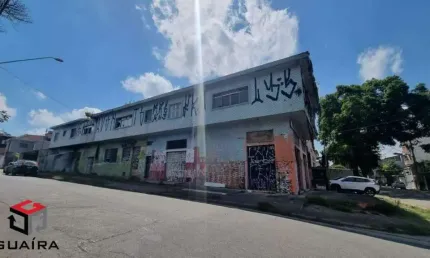 Terreno à venda na Rua Abernésia, 431, Santa Maria, Santo André
