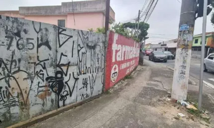Terreno à venda na Rua Juquiá, 765, Vila Eldízia, Santo André