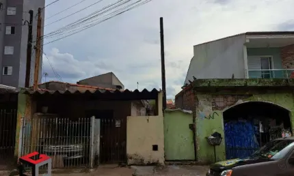 Terreno à venda na Rua Dunquerque, 170, Parque Novo Oratório, Santo André
